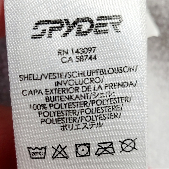 Spyder Core Sweater Fleece Jacket Womens Size Large Gray Full Zip 100% Polyester - Picture 12 of 13